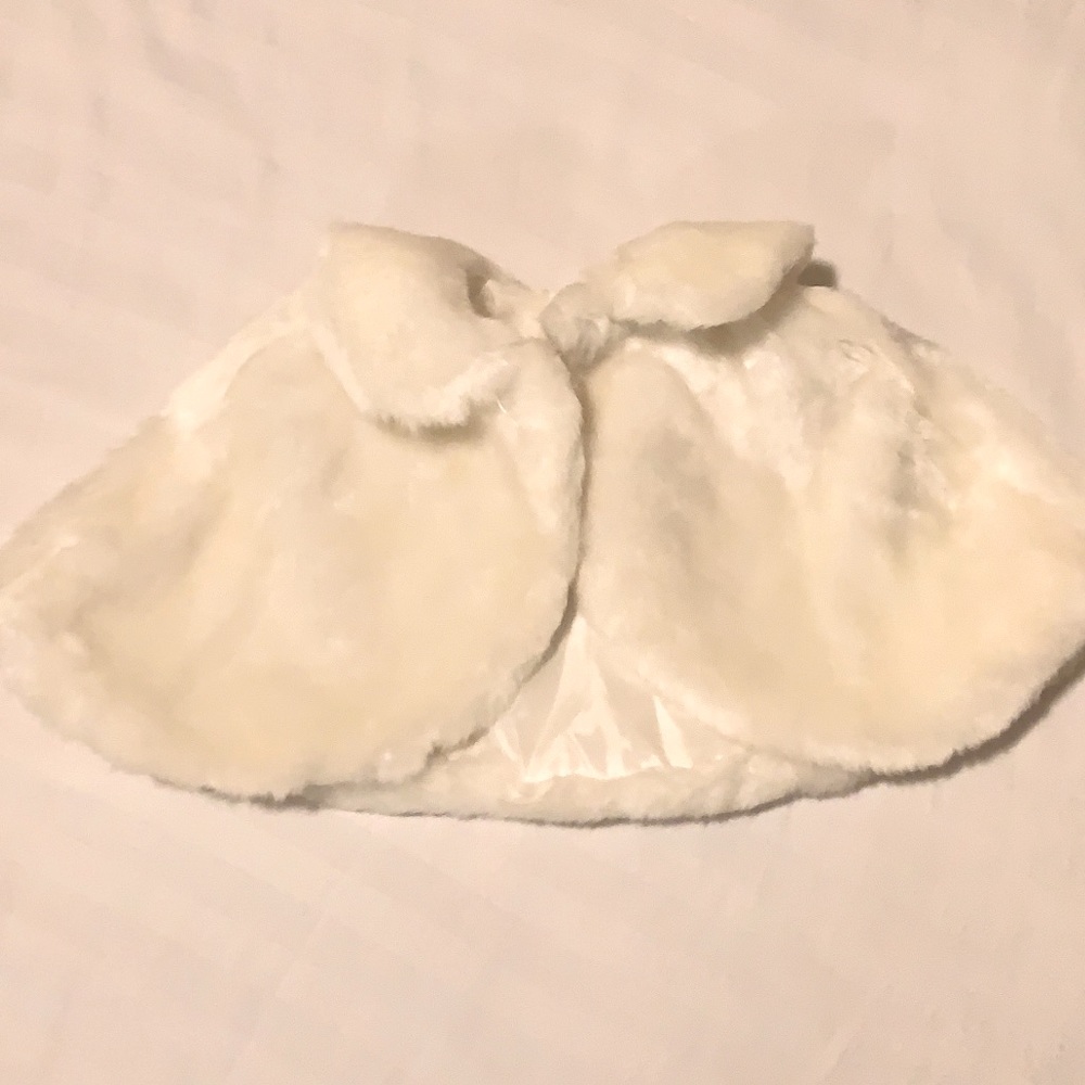 Kids Faux Fur Shawl